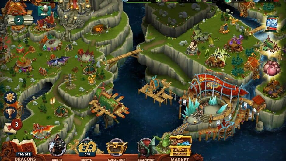 Скриншот 6 из Dragons: Rise of Berk