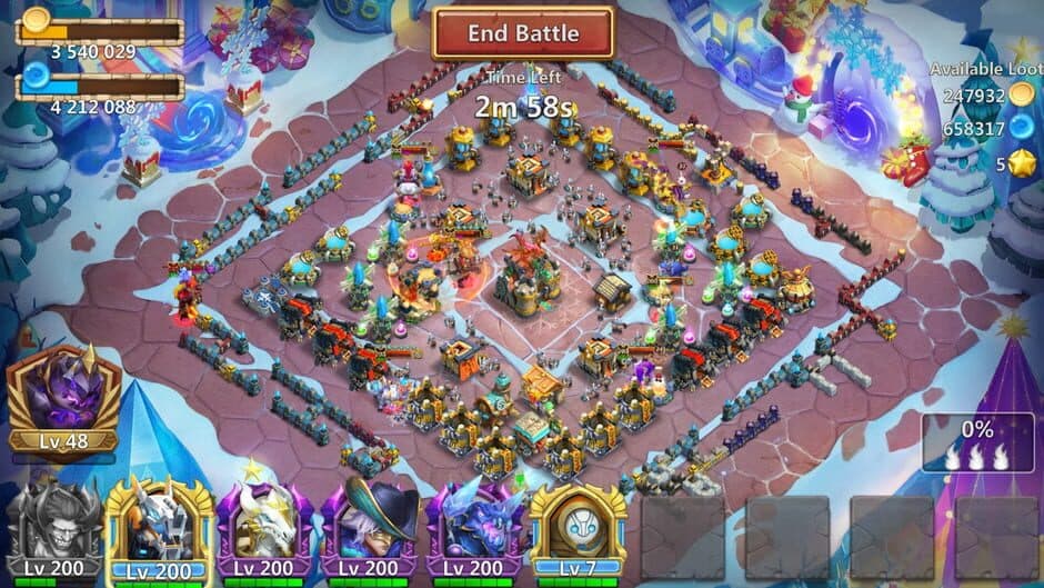 Скриншот 1 из Castle Clash