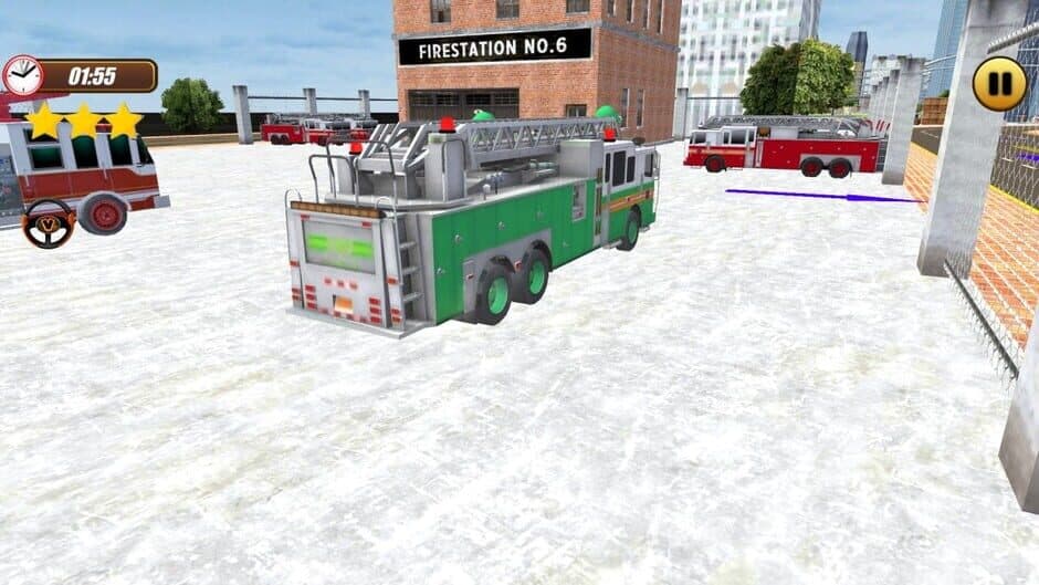 Скриншот 1 из Fire Truck Simulator