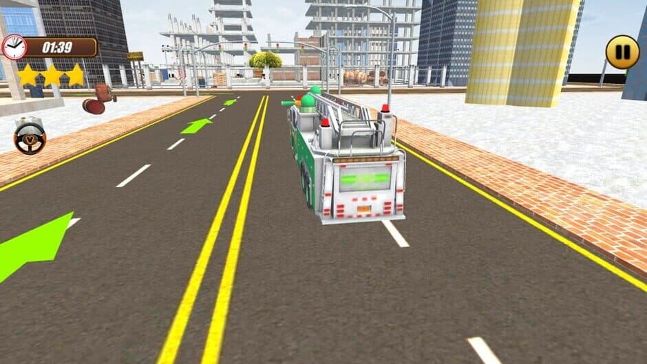 Скриншот 2 из Fire Truck Simulator