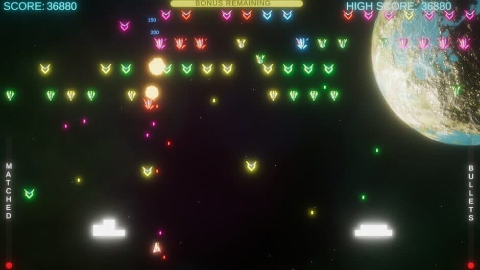 Скриншот 7 из Neon Invaders