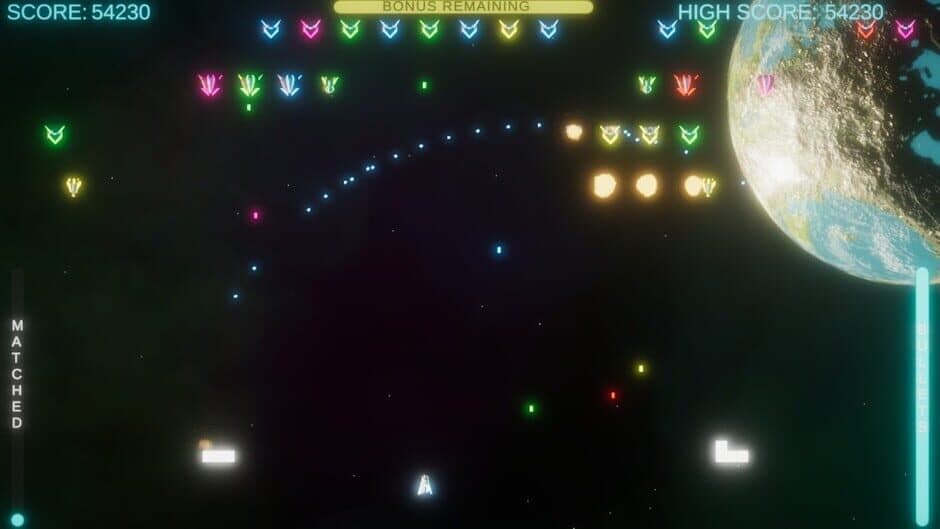 Скриншот 3 из Neon Invaders