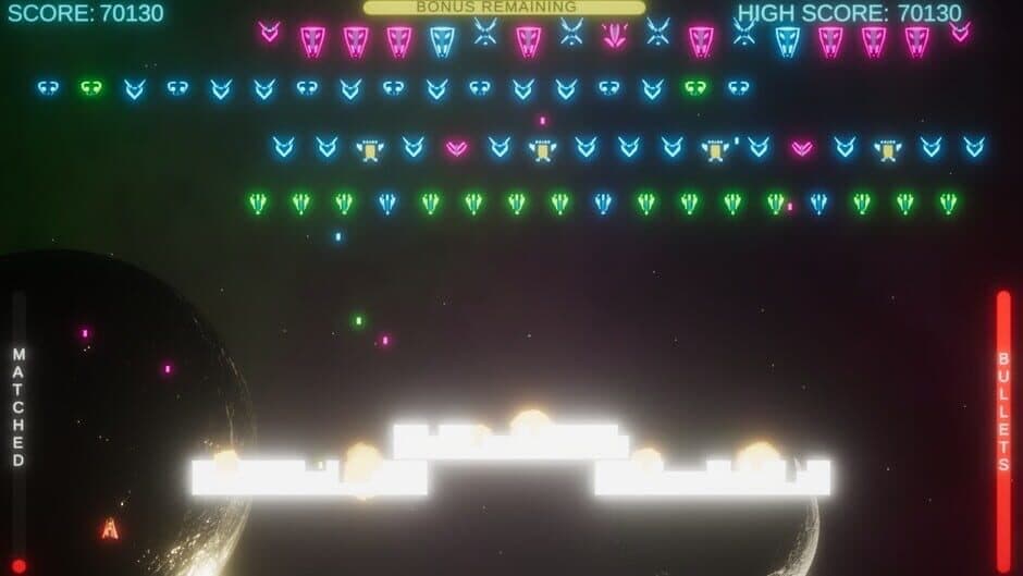 Скриншот 5 из Neon Invaders