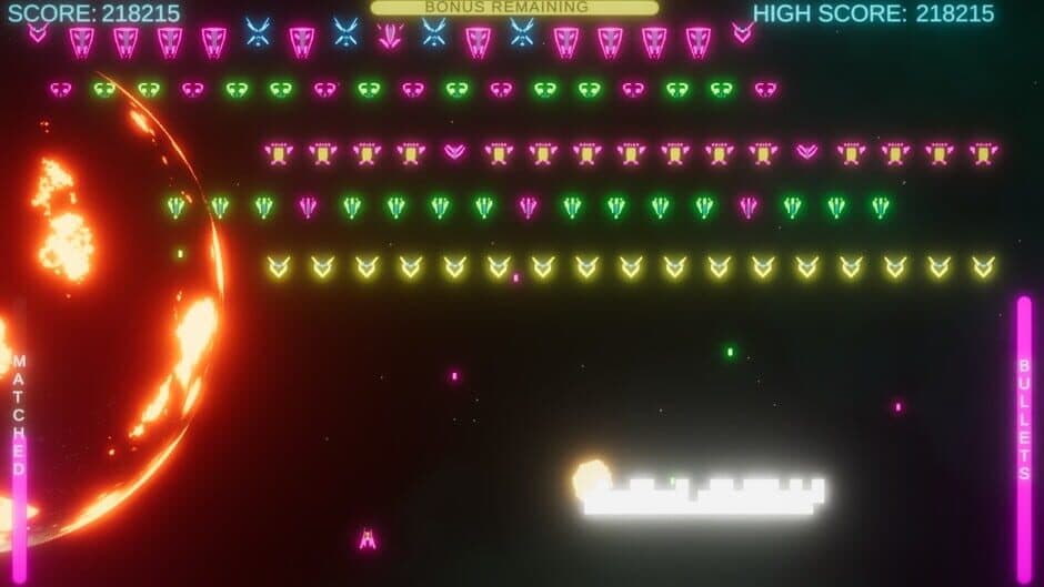 Скриншот 6 из Neon Invaders