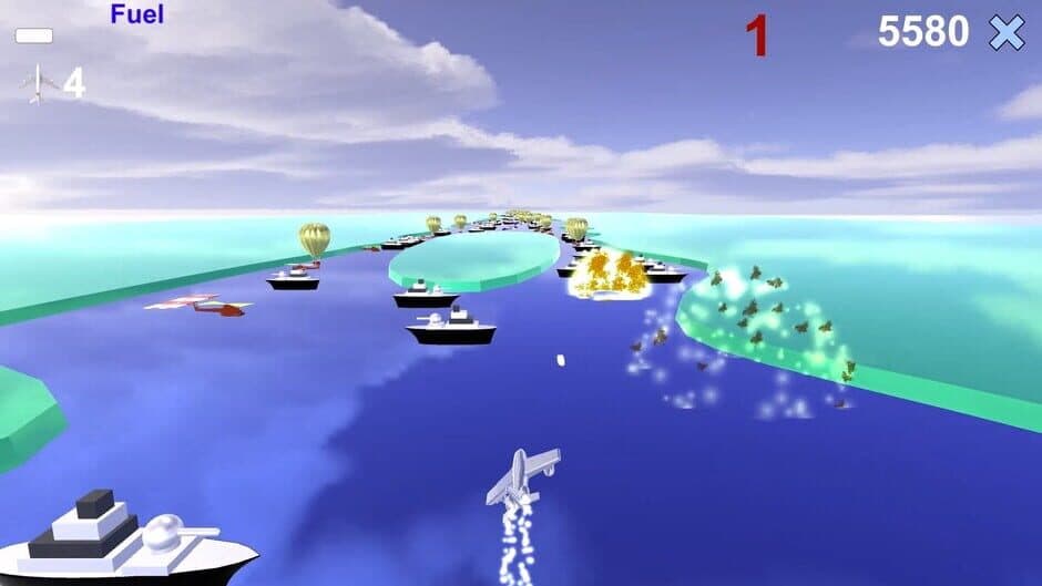 Скриншот 10 из River Raid 3D