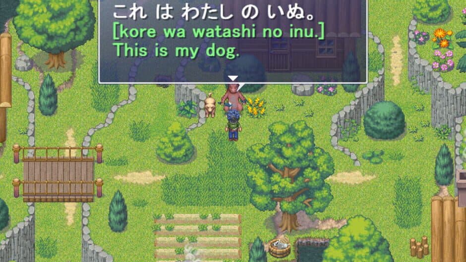 Скриншот 1 из Learn Japanese RPG: Hiragana Forbidden Speech