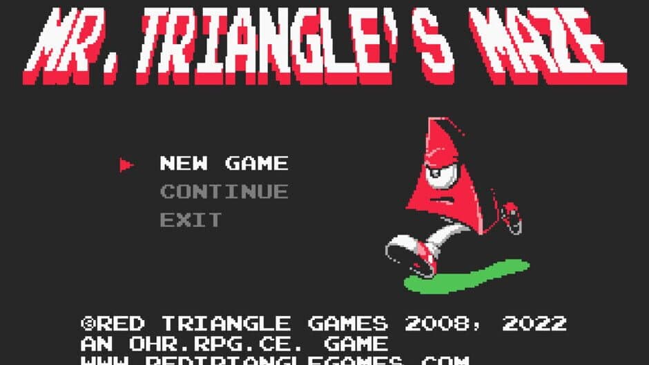 Скриншот 1 из Mr. Triangle's Maze