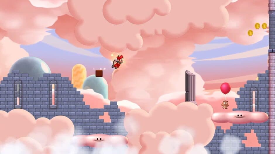 Скриншот 1 из Cloudy Super Mario Bros. U 2