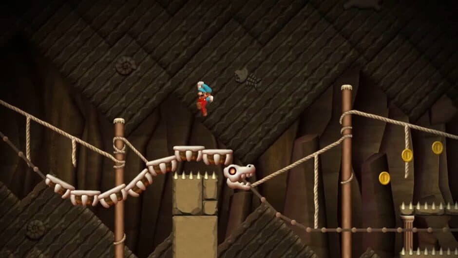 Скриншот 4 из Cloudy Super Mario Bros. U 2