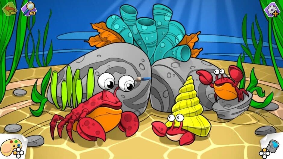 Скриншот 5 из Coloring Book: Ocean Animals