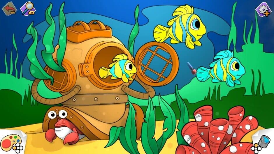 Скриншот 3 из Coloring Book: Ocean Animals