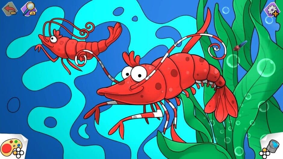 Скриншот 4 из Coloring Book: Ocean Animals
