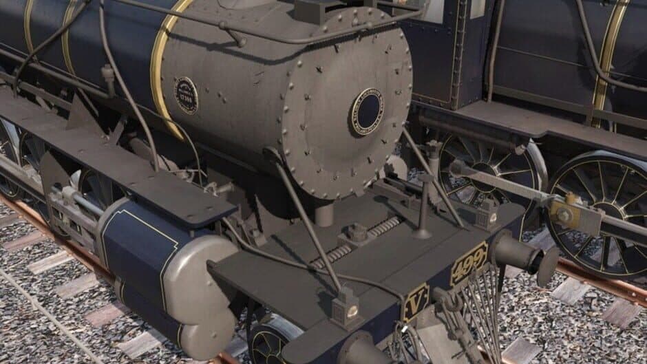 Скриншот 1 из Trainz Plus: ZecRail V499 Blue & Gold and Christmas 2019