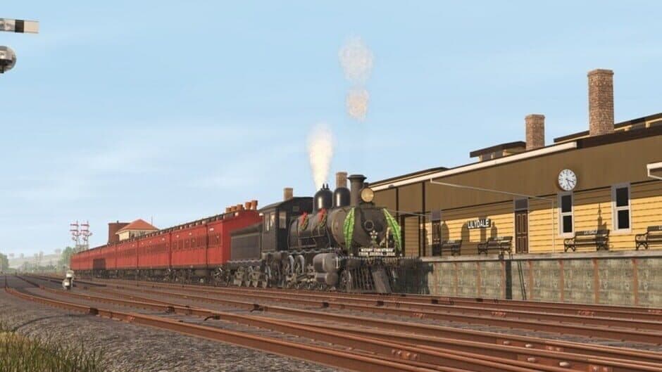 Скриншот 8 из Trainz Plus: ZecRail V499 Blue & Gold and Christmas 2019