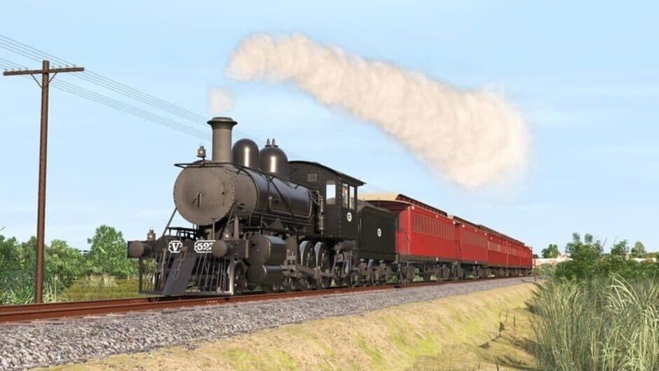 Скриншот 7 из Trainz Plus: Victorian Railways V class FL Black
