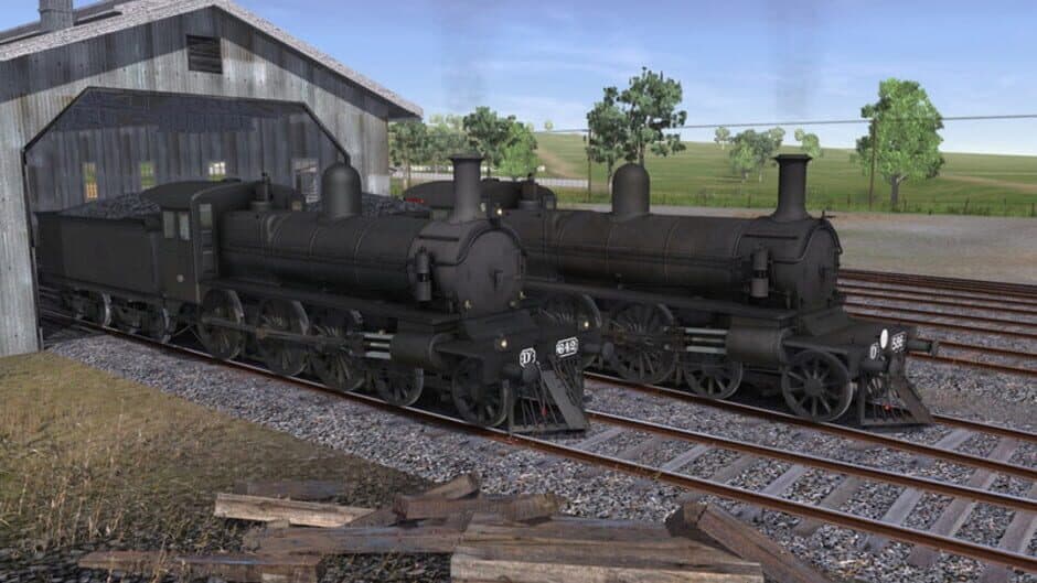 Скриншот 1 из Trainz Plus: Victorian Railways D1 Class - Type 4: Newport - Black
