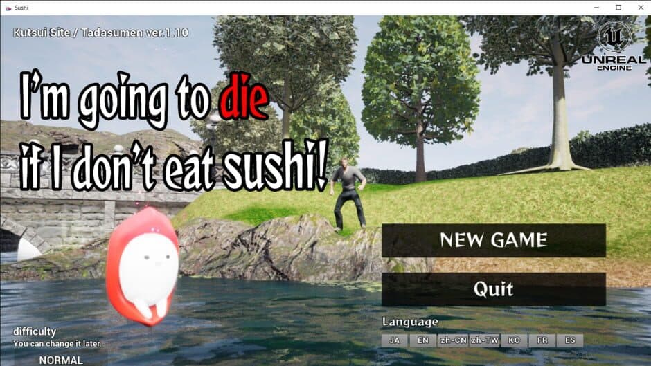 Скриншот 2 из I'm going to die if I don't eat sushi!