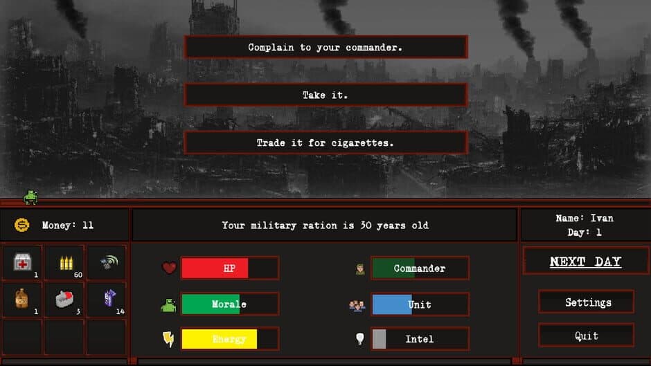 Скриншот 1 из 30 Days in Red Army
