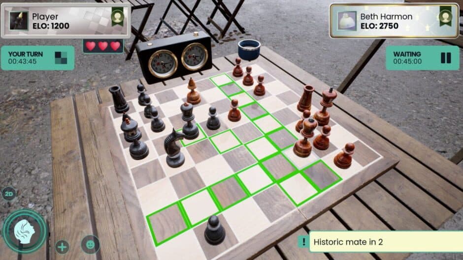Скриншот 1 из The Queen's Gambit Chess