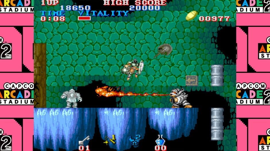 Скриншот 2 из Capcom Arcade 2nd Stadium: Black Tiger