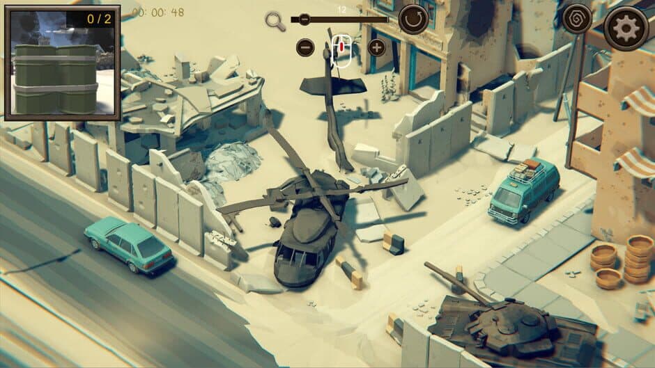 Скриншот 1 из Hidden Desert War: Top-Down 3D