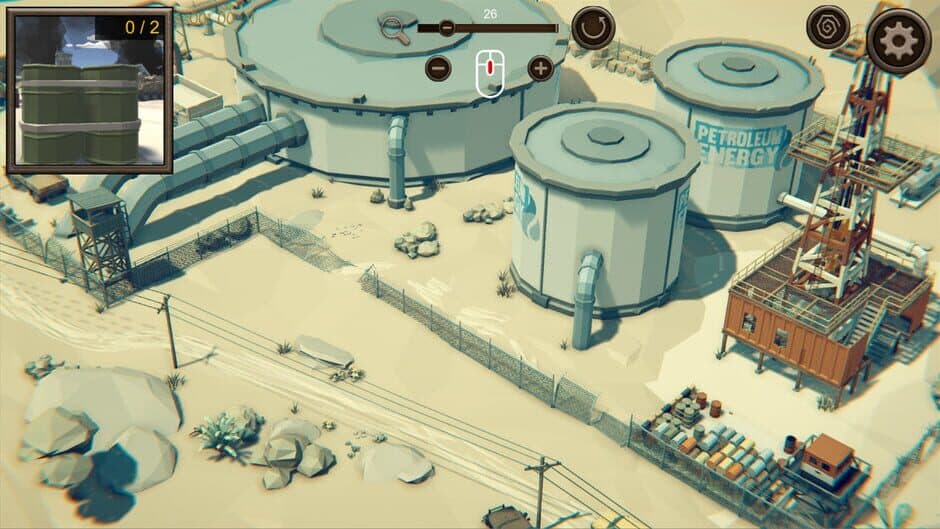 Скриншот 3 из Hidden Desert War: Top-Down 3D