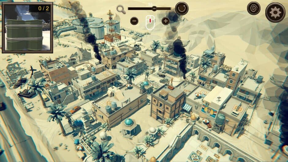 Скриншот 4 из Hidden Desert War: Top-Down 3D
