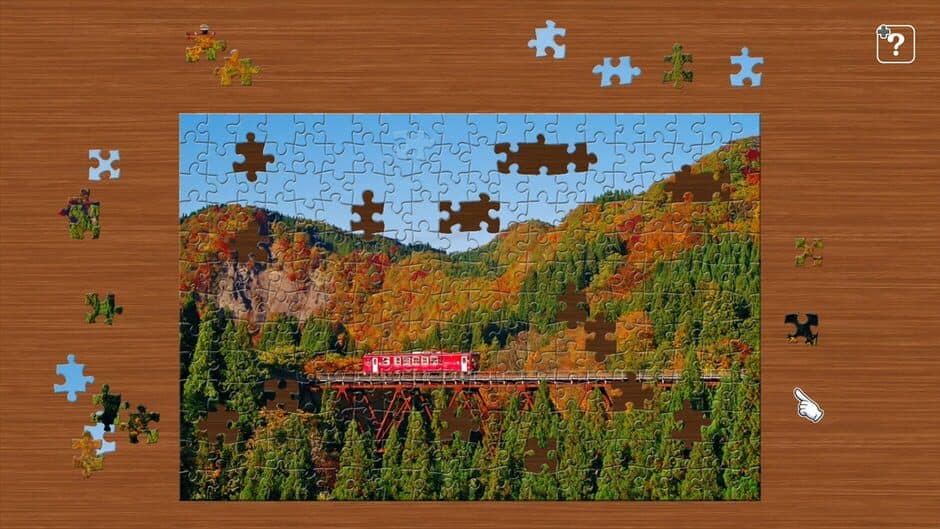 Скриншот 2 из Jigsaw Masterpieces: Japan's Most Scenic Train Trips