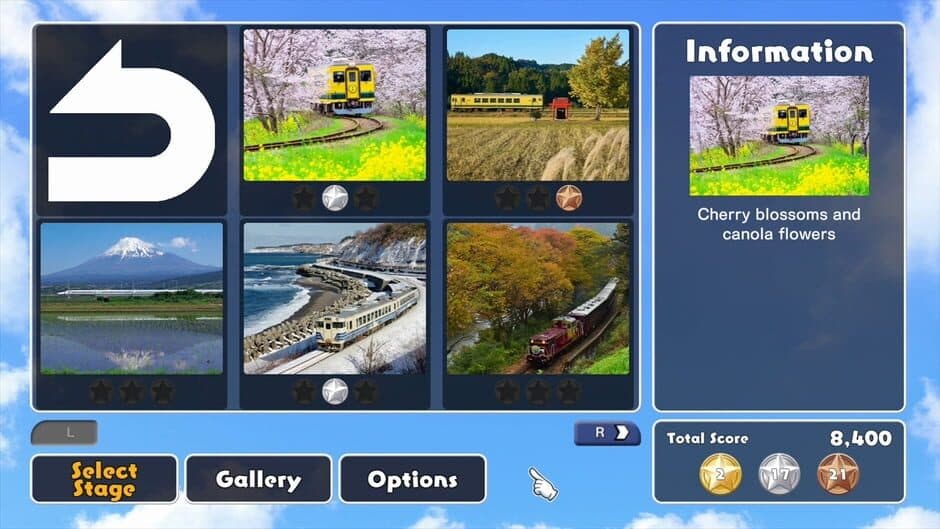 Скриншот 1 из Jigsaw Masterpieces: Japan's Most Scenic Train Trips