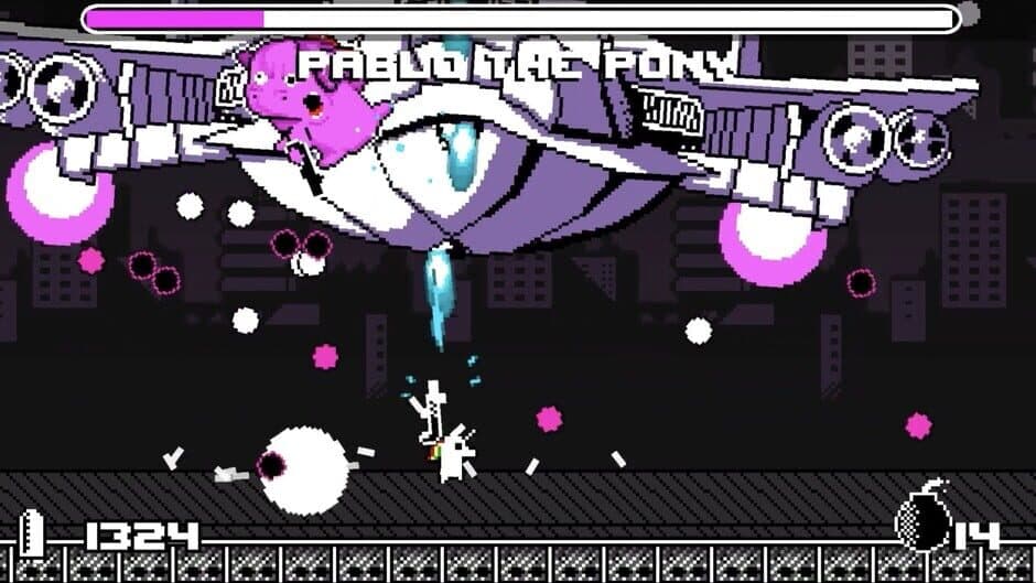 Скриншот 6 из Unichrome: A 1-Bit Unicorn Adventure