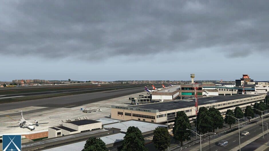 Скриншот 4 из X-Plane 11: Globall Art - SBGR: São Paulo - Guarulhos International Airport