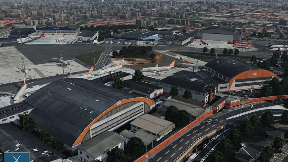 Скриншот 7 из X-Plane 11: Globall Art - SBGR: São Paulo - Guarulhos International Airport