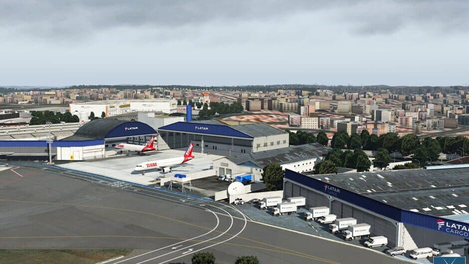 Скриншот 9 из X-Plane 11: Globall Art - SBGR: São Paulo - Guarulhos International Airport