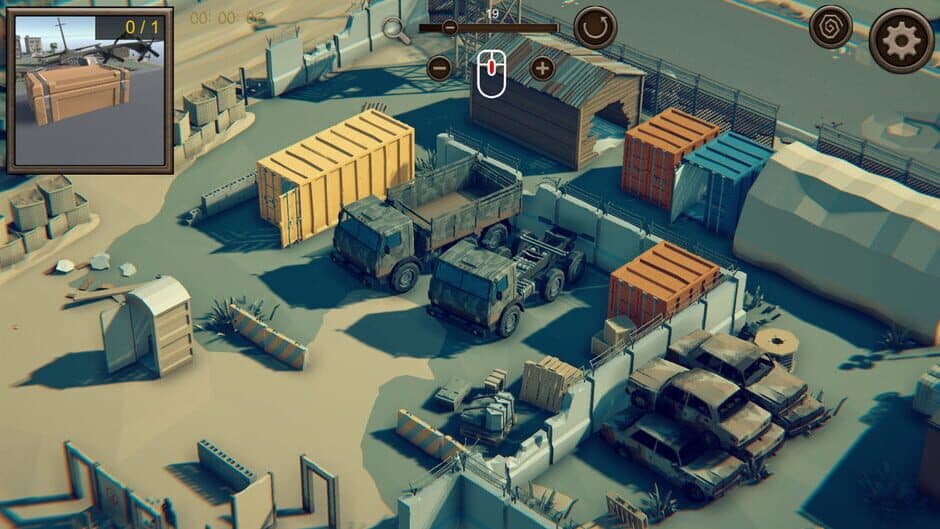 Скриншот 1 из Hidden Battle Top-Down 3D