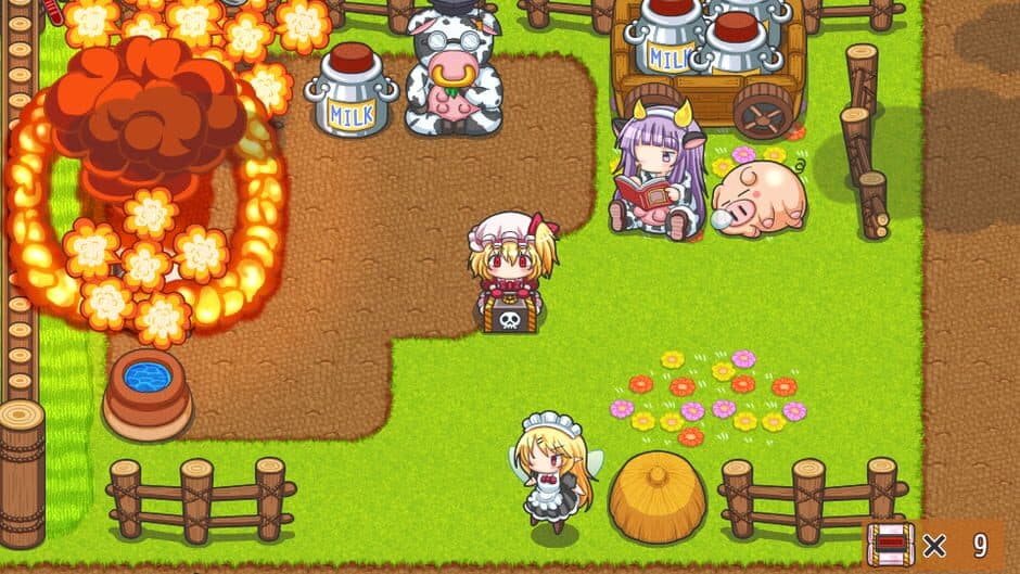 Скриншот 5 из Fura-fura Bouken Flan-chan: Kaizoku Zaihou Tanken-tai