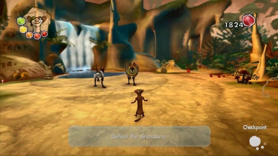 Скриншот 1 из Ice Age: Dawn of the Dinosaurs