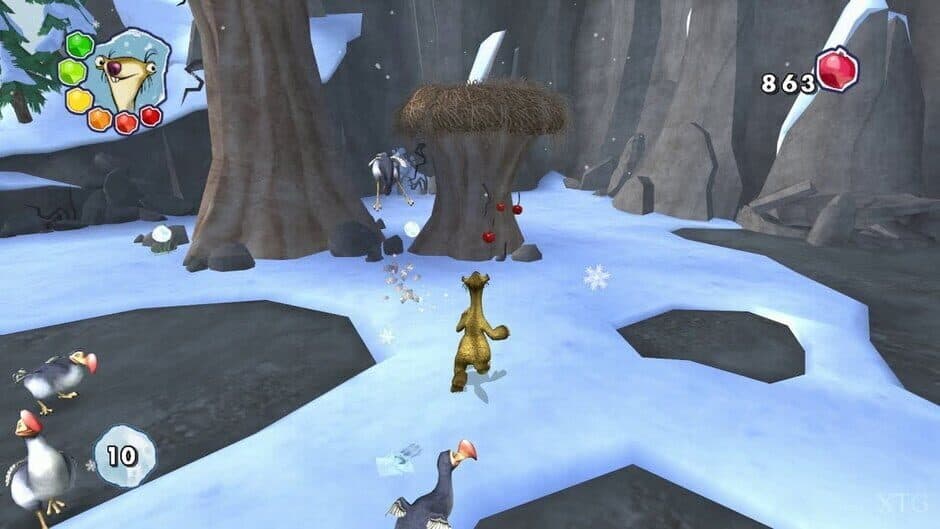 Скриншот 2 из Ice Age: Dawn of the Dinosaurs