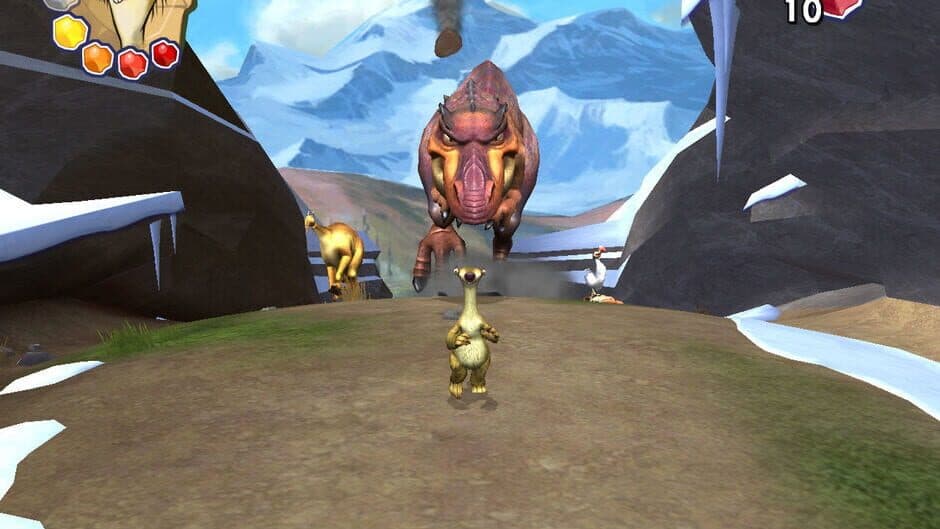 Скриншот 4 из Ice Age: Dawn of the Dinosaurs
