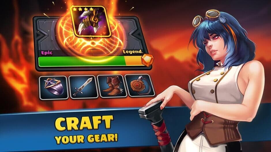 Скриншот 2 из Auto Brawl Chess: Battle Royale