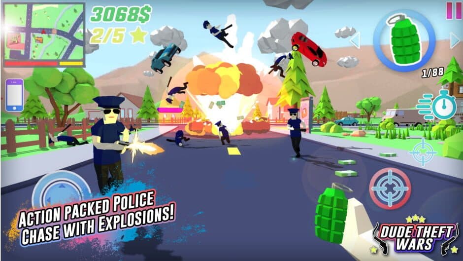 Скриншот 4 из Dude Theft Wars