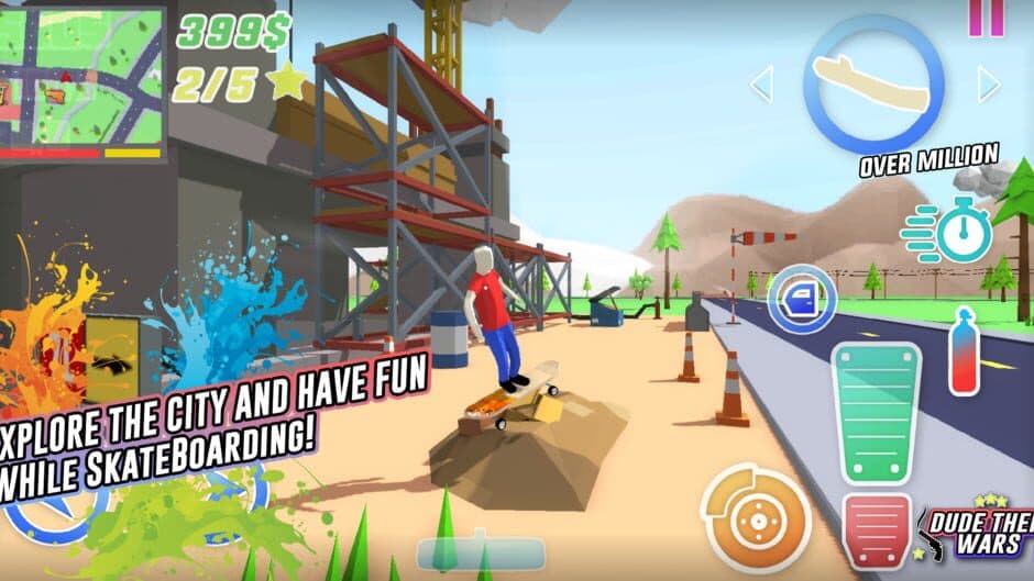 Скриншот 2 из Dude Theft Wars