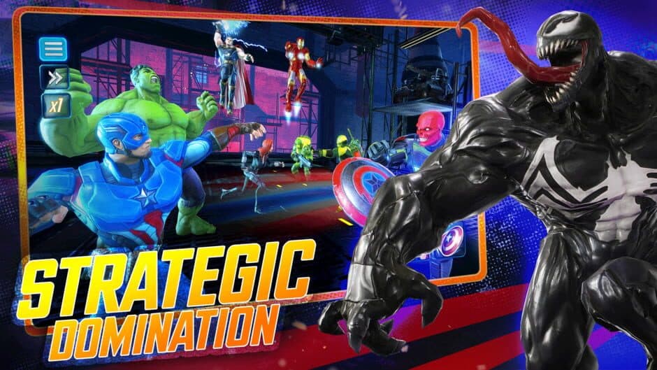 Скриншот 5 из Marvel Strike Force
