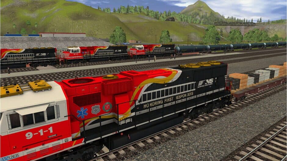 Скриншот 7 из Trainz Railroad Simulator 2022: NS SD60E First Responders
