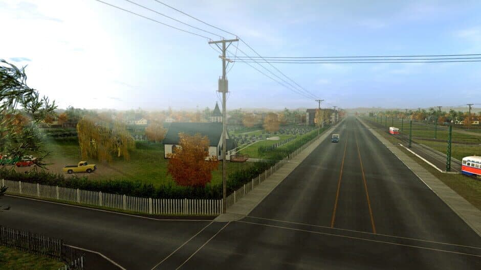 Скриншот 1 из Trainz Railroad Simulator 2022: Season Town Northern Rail Road Route
