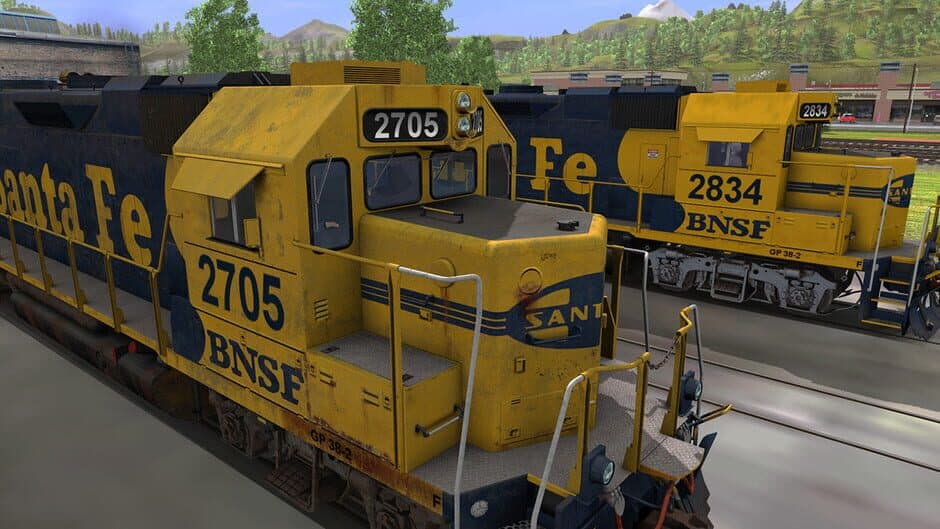 Скриншот 6 из Trainz Railroad Simulator 2022: ATSF GP38-2 Santa FE 2 Pack