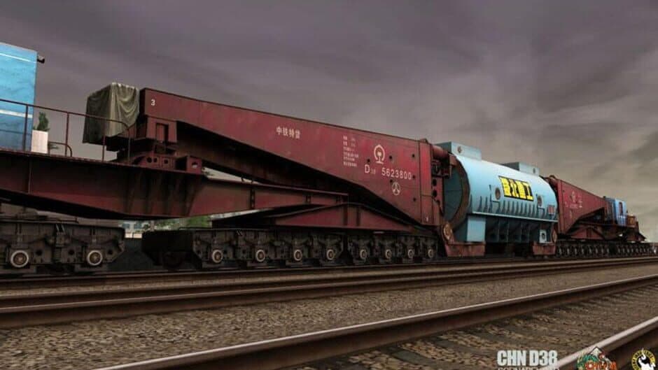 Скриншот 1 из Trainz Railroad Simulator 2022: China D38 Schnabel Car - Full Pack