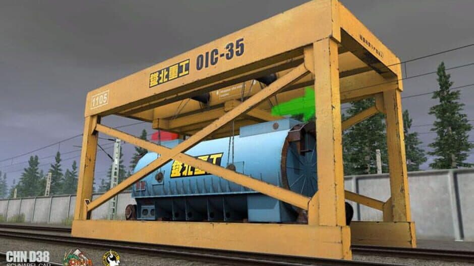 Скриншот 5 из Trainz Railroad Simulator 2022: China D38 Schnabel Car - Full Pack