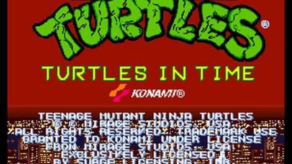 Скриншот 1 из Teenage Mutant Ninja Turtles: Turtles in Time
