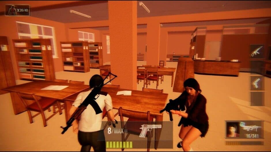 Скриншот 1 из Haunted Zombie School