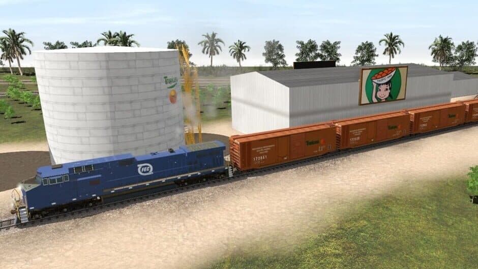 Скриншот 1 из Trainz Railroad Simulator 2022: Florida Rail Road Museum Model Railroad